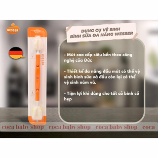Cọ rửa bình sữa đa năng Wesser