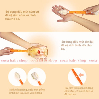 Cọ rửa bình sữa đa năng Wesser