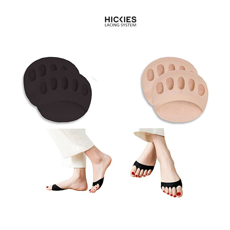 Combo 2 Miếng Lót Giày xỏ ngón -Đệm Êm Bàn Chân Trước, Thoáng Khí-hickies lacing system