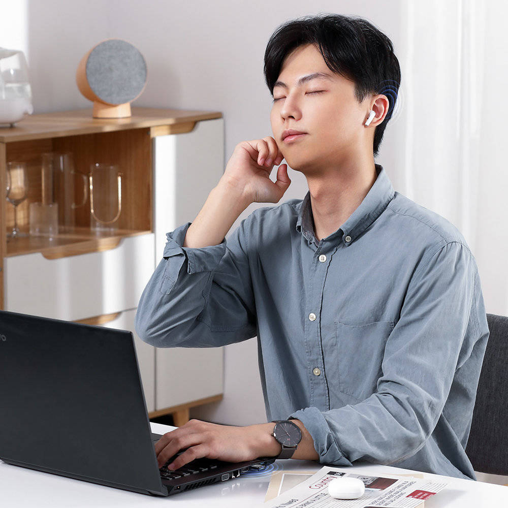 USB chuyển đổi thu phát Bluetooth 5.0 Baseus Wireless Adapter BA04  cho Laptop PC Smartphone máy tính