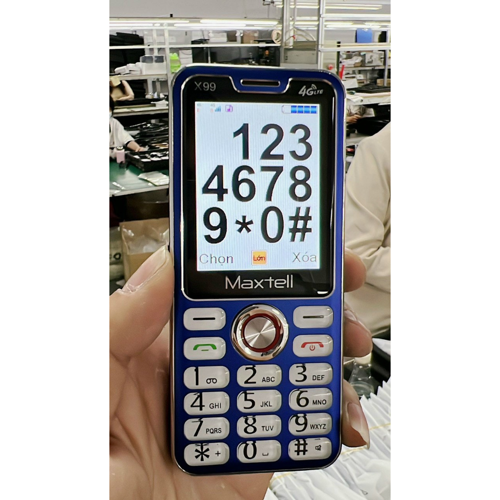 Điện thoại bàn phím X99 dành cho người già , đọc được số,loa to ,đèn pin siêu sáng, mới 100% full box ( tặng kèm ốp | BigBuy360 - bigbuy360.vn