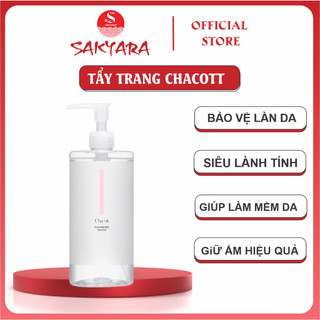 Nước Tẩy Trang Chacott Nhật Bản Cleansing Water 500ml Dịu Nhẹ An Toàn Cho Da