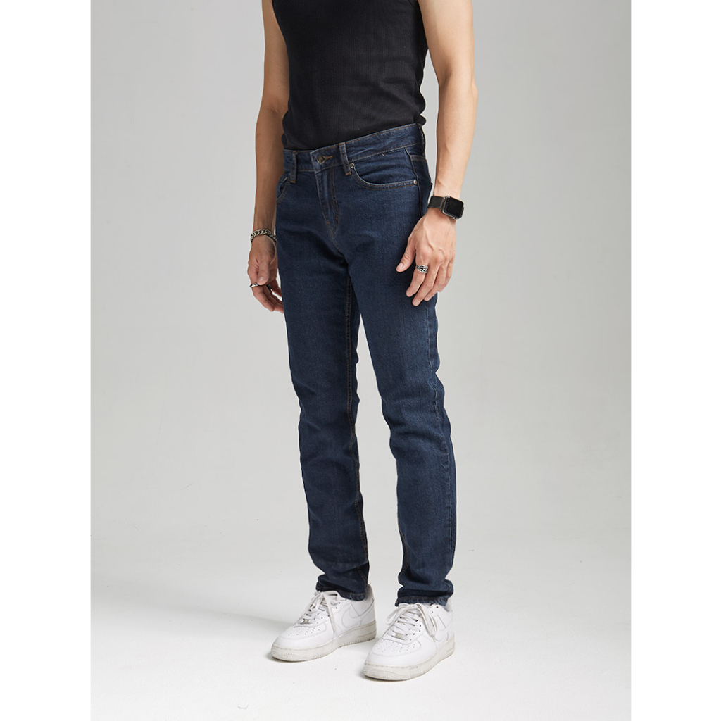 Quần Jeans The Denimaniac dáng ôm màu Dark Blue - 639 Slim Fit