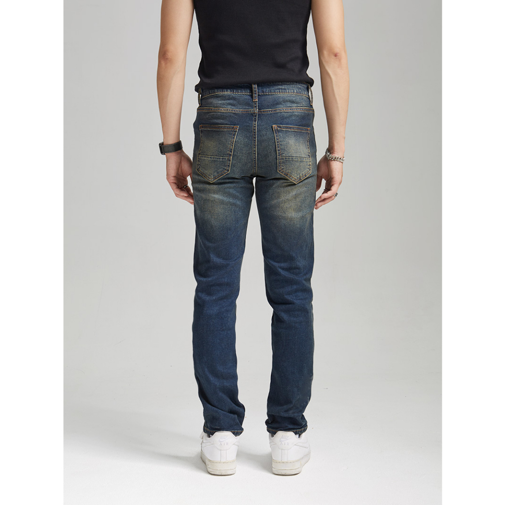 Quần Jeans The Denimaniac dáng ôm màu Dark Indigo - 639 Slim Fit
