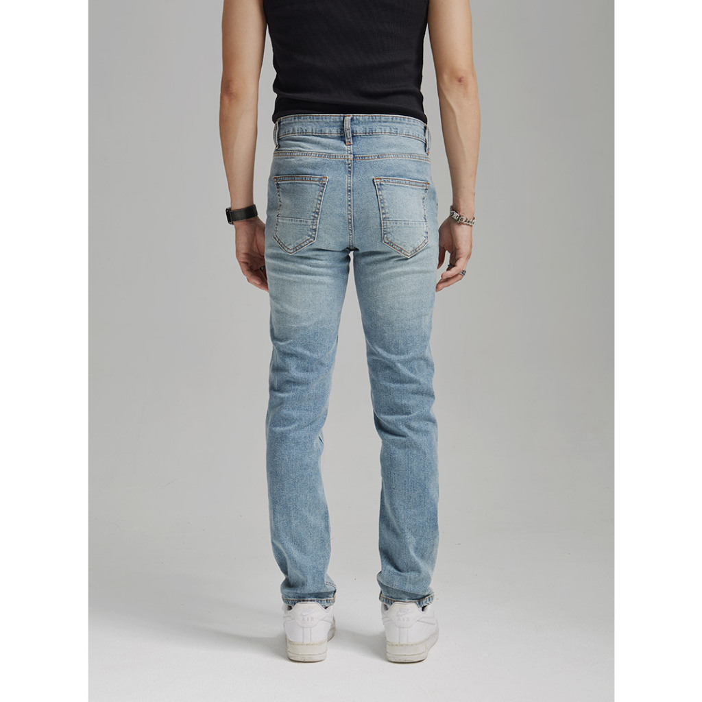 Quần Jeans The Denimaniac dáng ôm màu Cold Blue - 639 Slim Fit