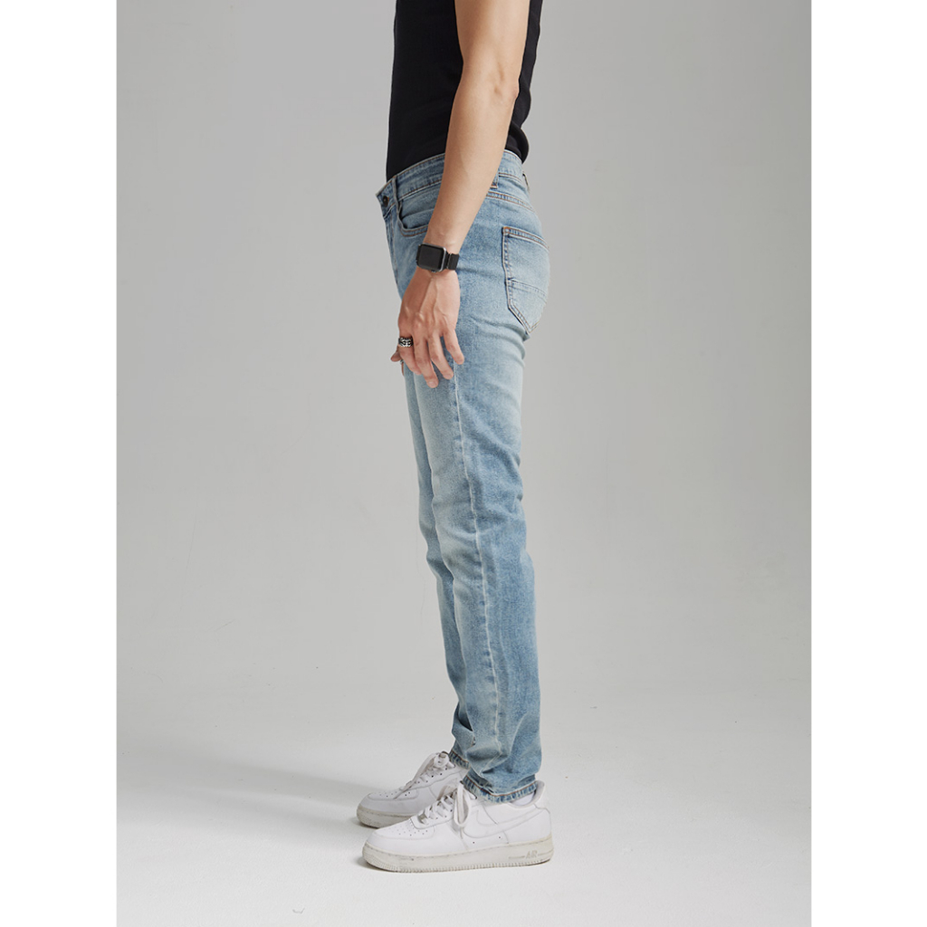 Quần Jeans The Denimaniac dáng ôm màu Cold Blue - 639 Slim Fit