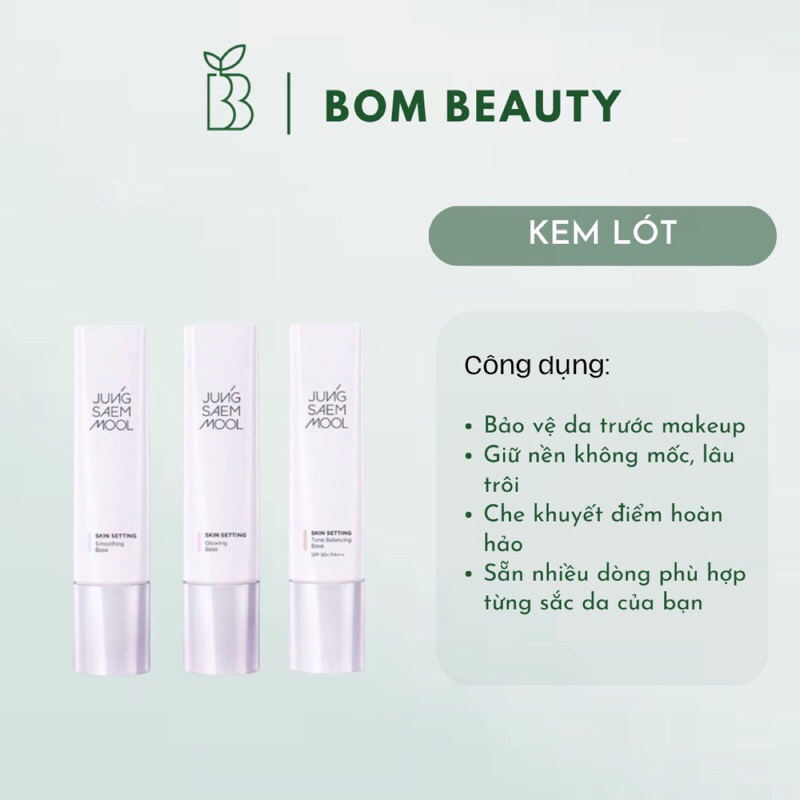 Kem lót Jung Saem Mool skin setting 40ml