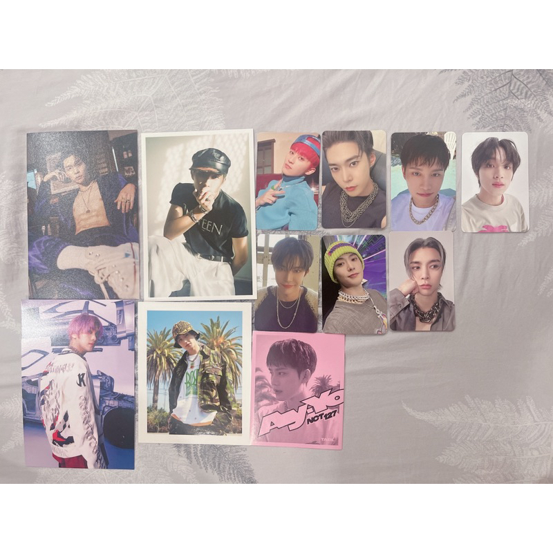NCT 127 photocard album 2 Baddies và Ay-yo ( cạc bo góc )