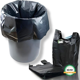 Túi Nilon Đen Đựng Rác / Túi Xốp Đen Dày, Mỏng -  Bao Dai, Cân Đủ, Hàng Loại 1