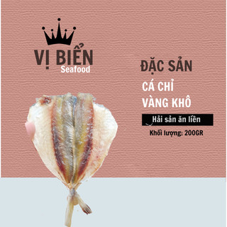 [1 CON CÁ CHỈ VÀNG] Khô Cá Chỉ Vàng Tẩm Gia Vị Chuẩn Vị Cá Khô 1 Nắng Miền Trung