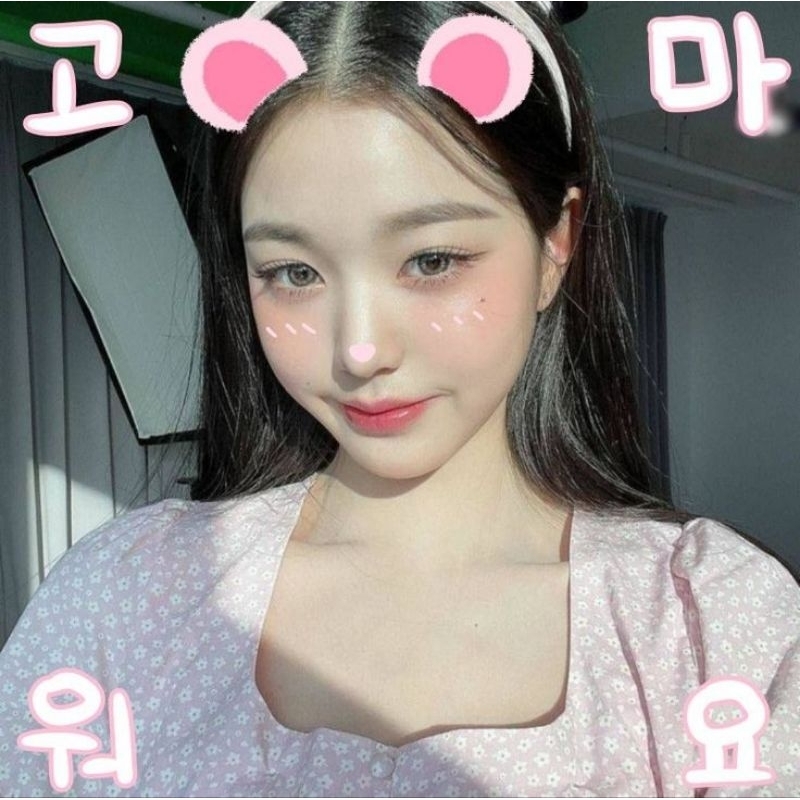 Sticker niêm phong- nhãn dán Wonyoung Ive 1