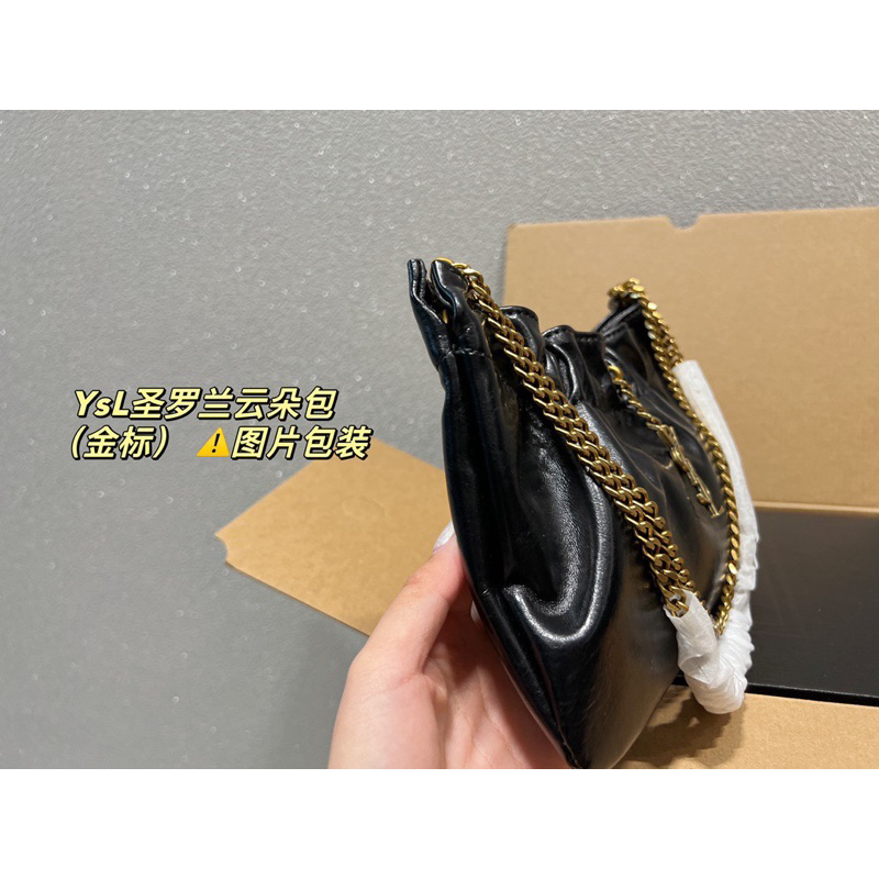 Túi xách Ysl size 25cm màu đen trắng rất tuyệt