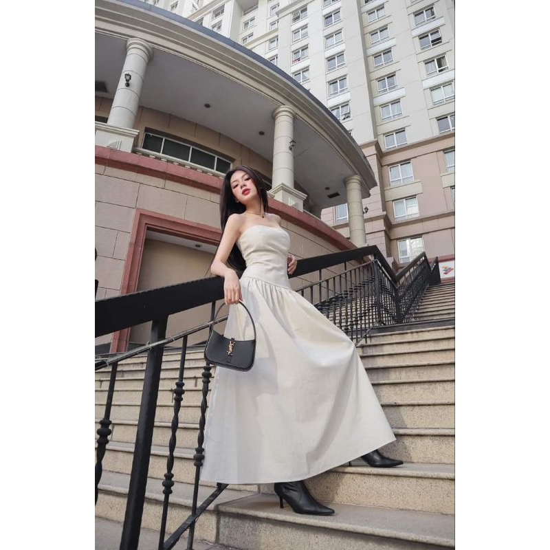 💋Váy xòe cúp ngực dáng dài new💥💥