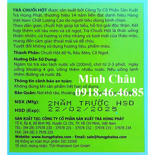Trà chuối hột Hùng Phát