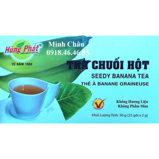 Chính hãng trà chuối hột hùng phát