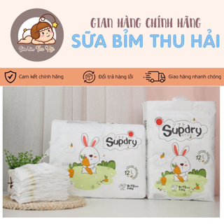 Tã bỉm SUPDRY cao cấp nội địa Trung quần dán size S72 M64 L58 M55 L52 XL46