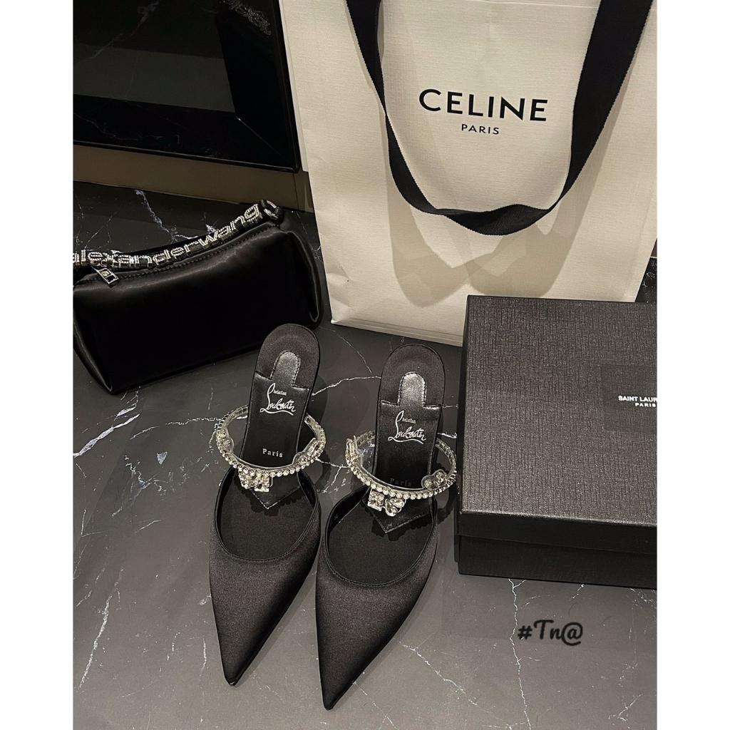 Giày cao gót Louboutin - Size 35-38 - 2 màu - Lên chân cực sang chảnh - Hàng fullbox túi giấy bill - Hàng đẹp