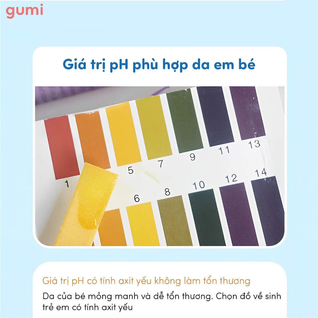 gói 100 khăn ướt gumi không hoa chất an toàn cho bé