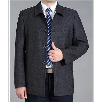 Áo dạ nam trung niên hồng ngọc, áo dạ nam trung niên cao cấp