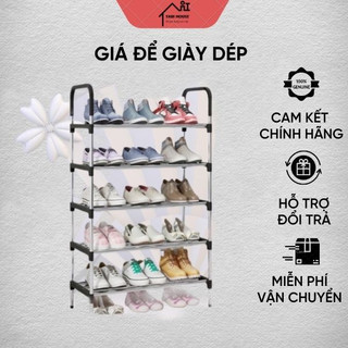 Giá để giày dép 5 tầng cao cấp, bền đẹp. Kệ giày dép inox chống gỉ
