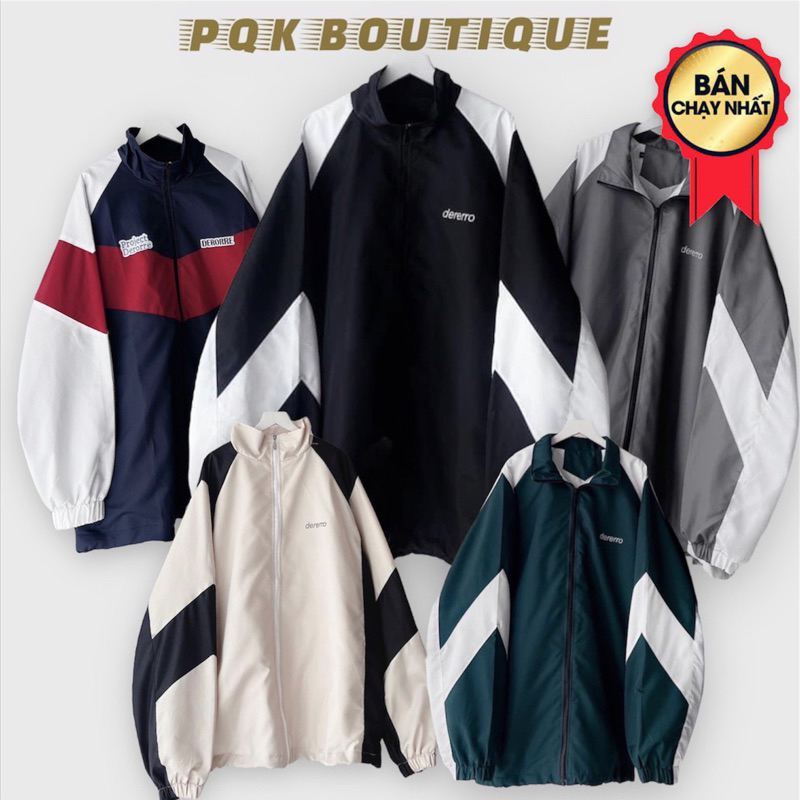 Áo Khoác Dù Local Brand 2 Lớp Nam Nữ Chữ DERERO Nhiều Màu - pqk boutique | BigBuy360 - bigbuy360.vn