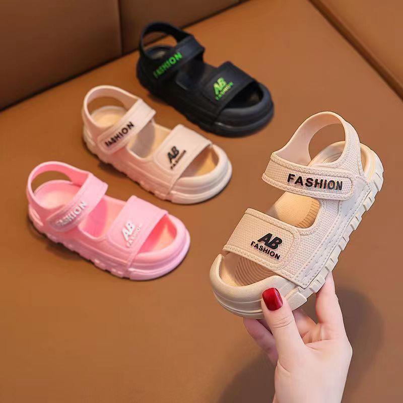 Sandal bé trai bé gái đi học thiết kế bít mũi bảo vệ mũi chân