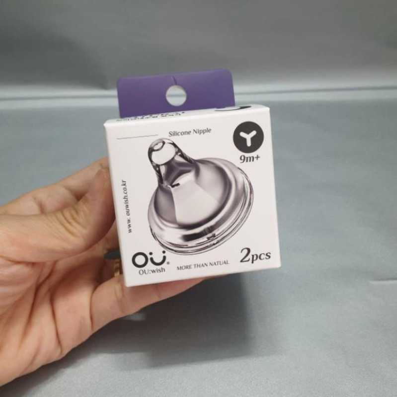 Núm ti bình OU:wish, size 1/ 2/ 3/ 4/ 5 Núm Ou thay thế bình Moyuum/ Pi/ Lans