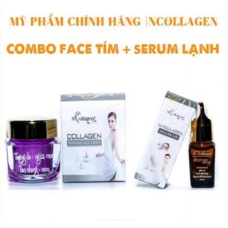 Combo kem face, serum ncolagen