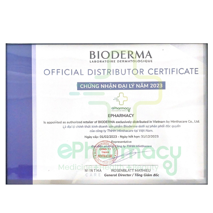 Kem dưỡng ẩm chuyên sâu Bioderma Atoderm Crème Ultra  cho da nhạy cảm, da khô và rất khô