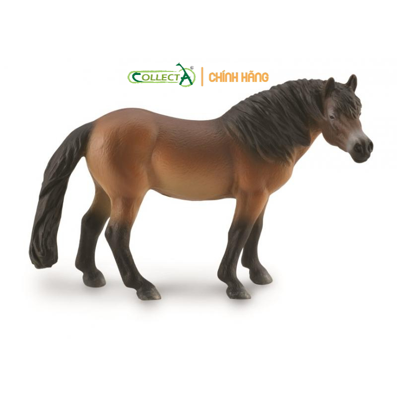 Mô hình động vật: Ngựa Exmoor Pony ( Chính hãng)