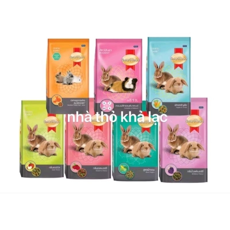 Nén SmartHeart Chiết Xuất Trái Cây Thiên Nhiên Dành Cho Thỏ