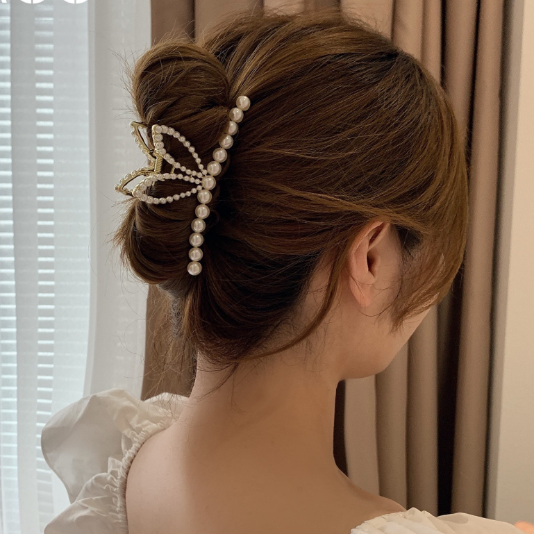 Kẹp tóc nữ Đính Nơ, Đính Đá xinh xắn Thời Trang Hàn Quốc