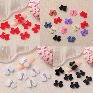  Charm nơ - nơ nhựa to - charm nail - nơ đính móng