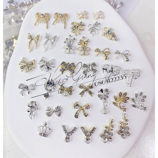 Charm nail - charm nơ các loại