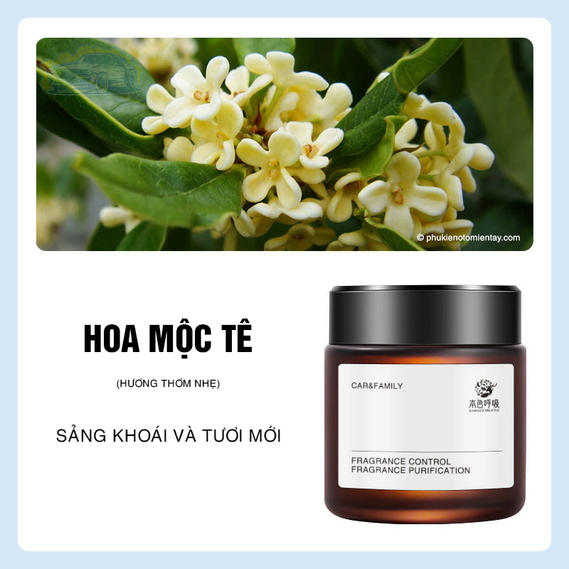 Sáp Thơm Ô Tô Cao Cấp, Chuyên Dùng Cho Xe Hơi Ô tô, Khử Mùi Trang Trí Ô tô, Khuếch Tán Hương Thơm 4