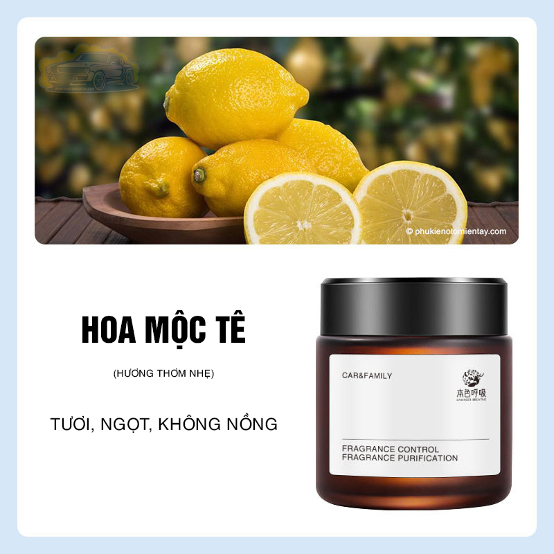 Sáp Thơm Ô Tô Cao Cấp, Chuyên Dùng Cho Xe Hơi Ô tô, Khử Mùi Trang Trí Ô tô, Khuếch Tán Hương Thơm 5