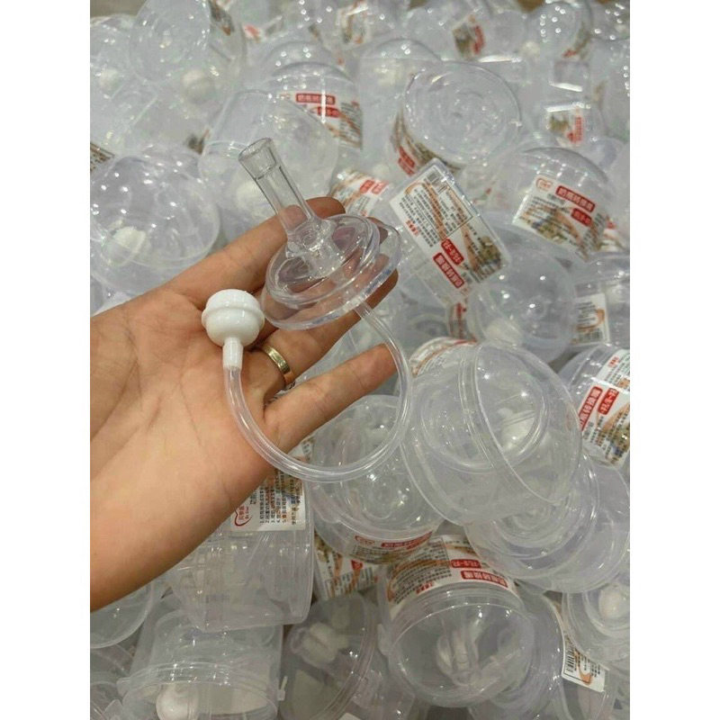Ống hút cho bình sữa cổ rộng vừa Pegion, lanshion, moyuum, Ou:wish, gros gấu/chery... cao cấp