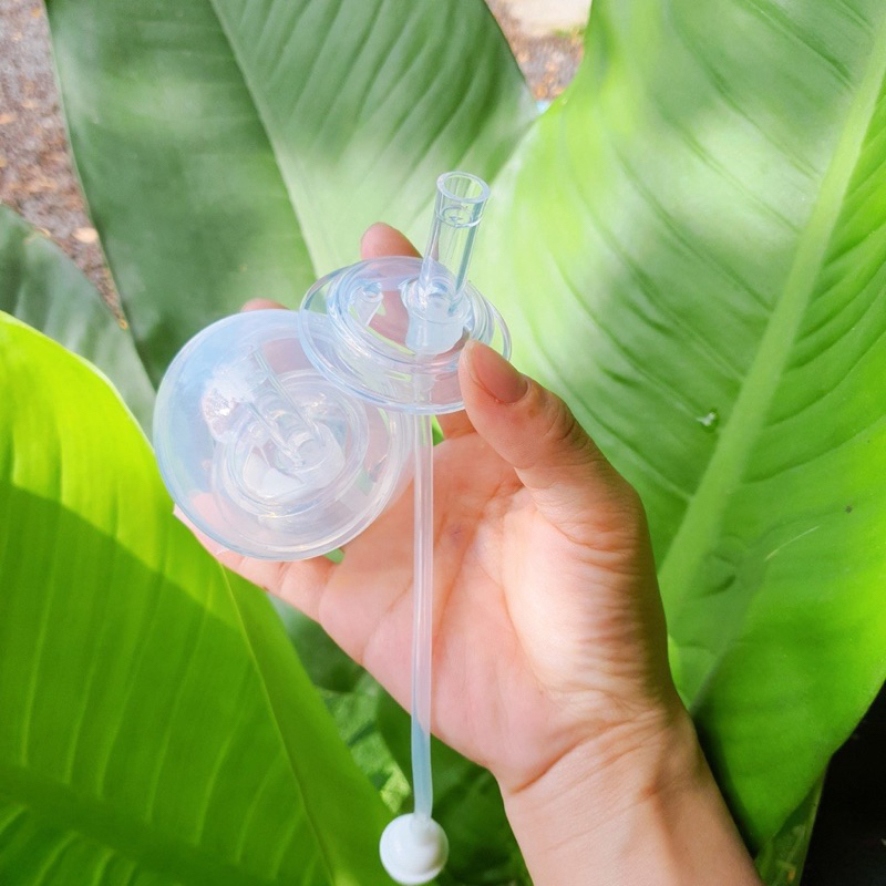 Ống hút cho bình sữa cổ rộng vừa Pegion, lanshion, moyuum, Ou:wish, gros gấu/chery... cao cấp