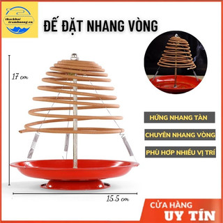 Đế đặt nhang khoanh nhang vòng cao 17cm, chuyên dùng treo nhang vòng 12, 24 giờ