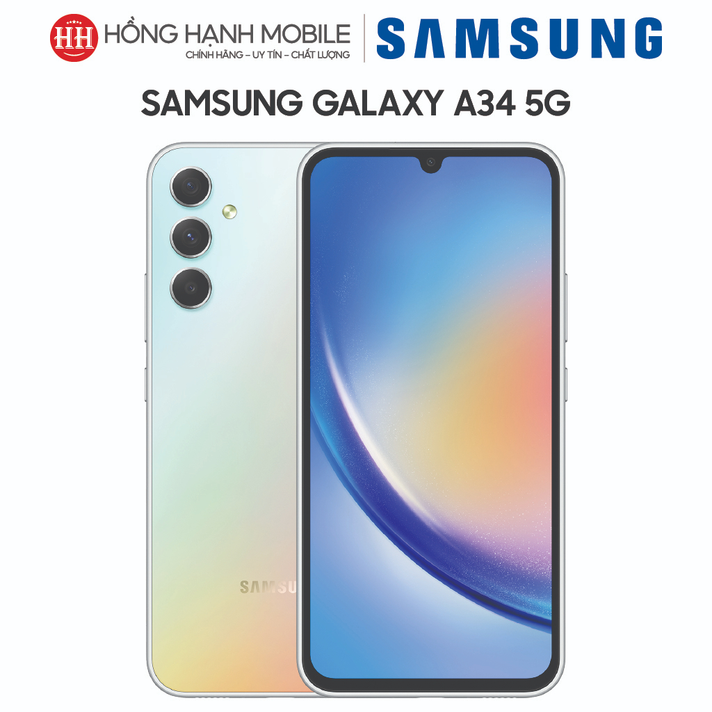 Điện Thoại Samsung A34 5G 8GB/128GB - Hàng Chính Hãng