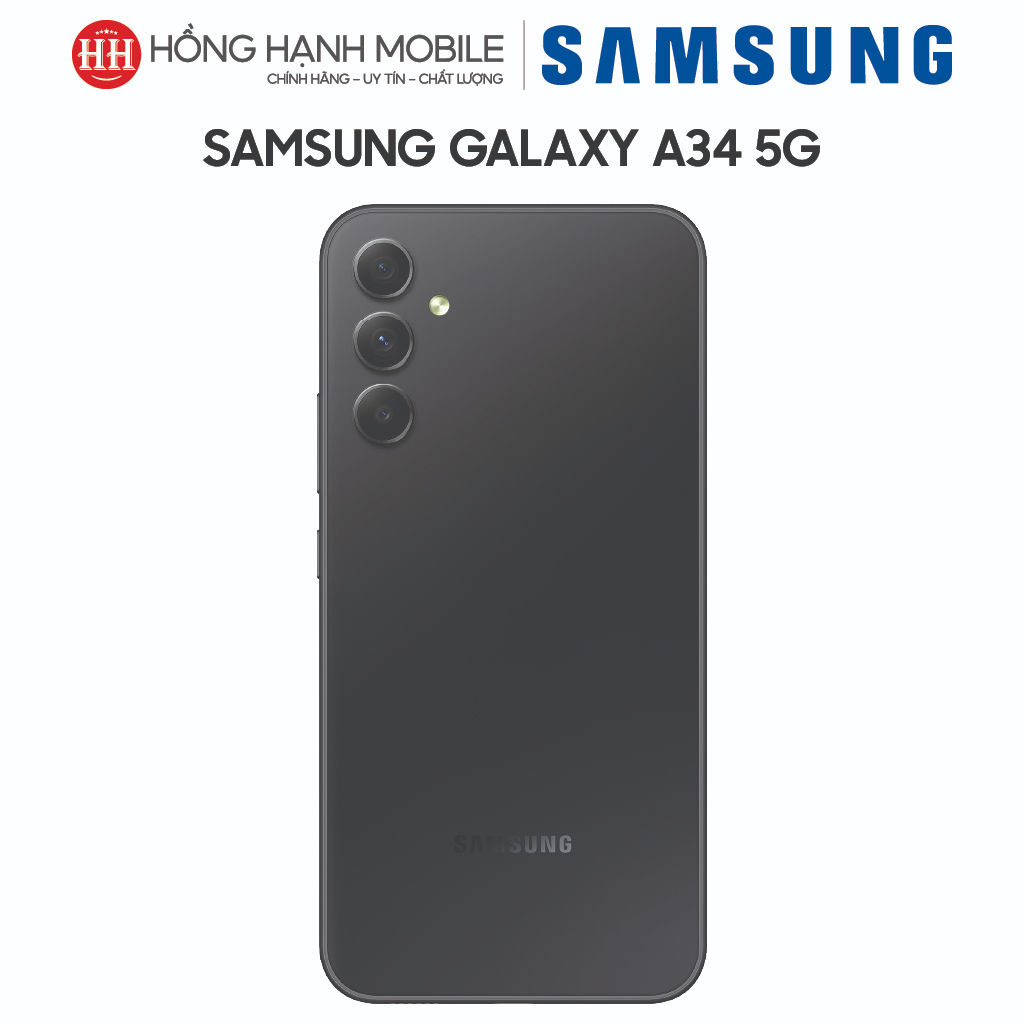 Điện Thoại Samsung A34 5G 8GB/128GB - Hàng Chính Hãng