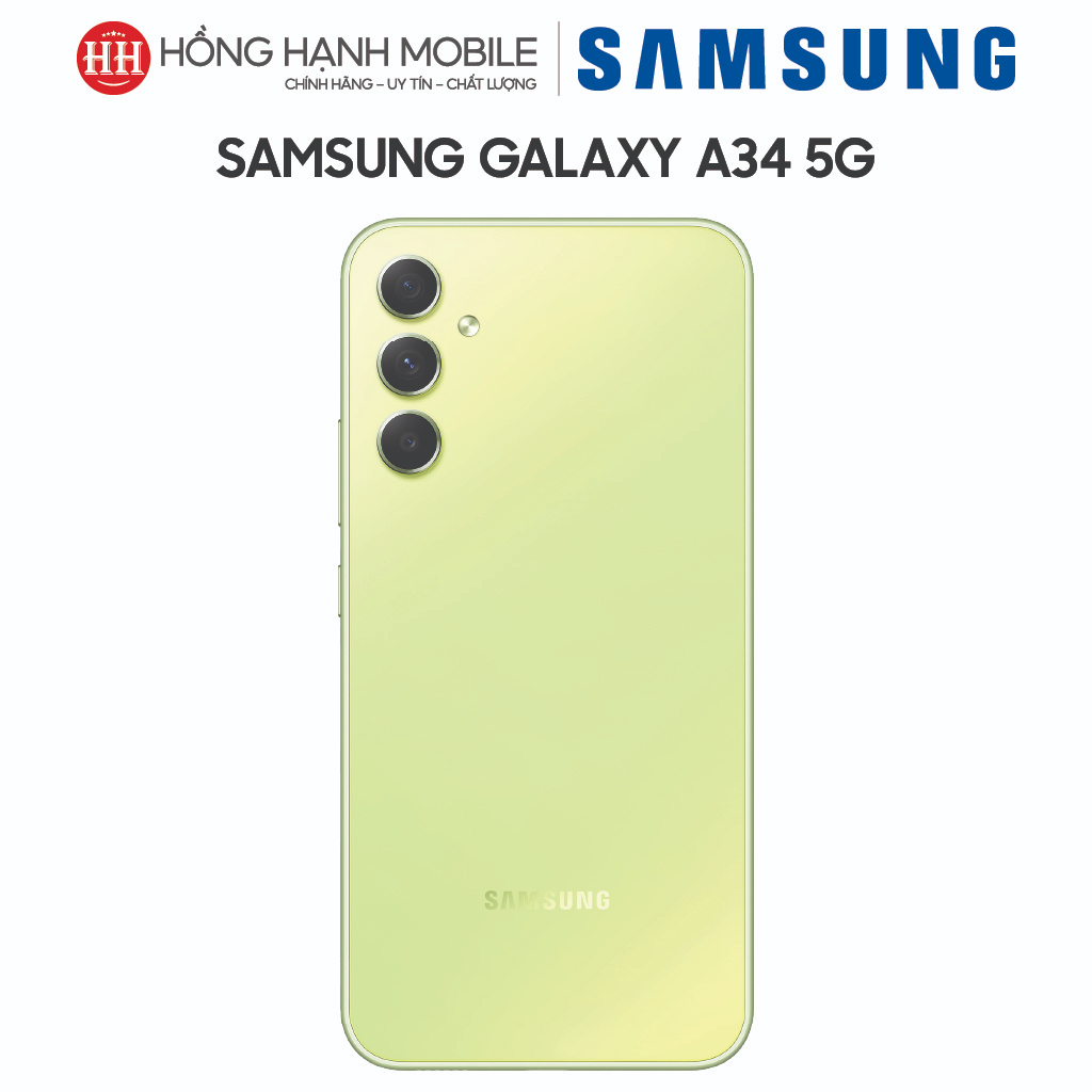 Điện Thoại Samsung A34 5G 8GB/128GB - Hàng Chính Hãng