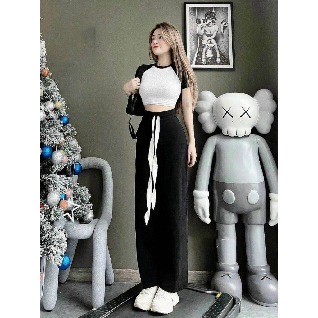 Set Bộ Nữ năng động sang trọng co dãng thích hợp đi chơi