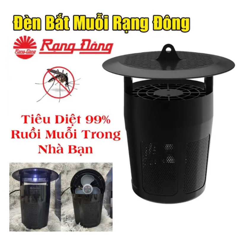 Đèn Bắt Muỗi 5W Rạng Đông(có nắp chắn)CHÍNH HÃNG 100% Có BH 1 năm k mùi,k tiếng ồn,siêu hiệu quả Giá rẻ nhất thị trường