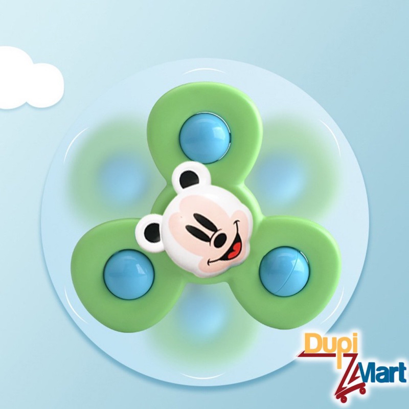 Sét 3 Con Quay Đồ Chơi Hình Cánh Hoa Dán Tường Cho Bé Full hộp