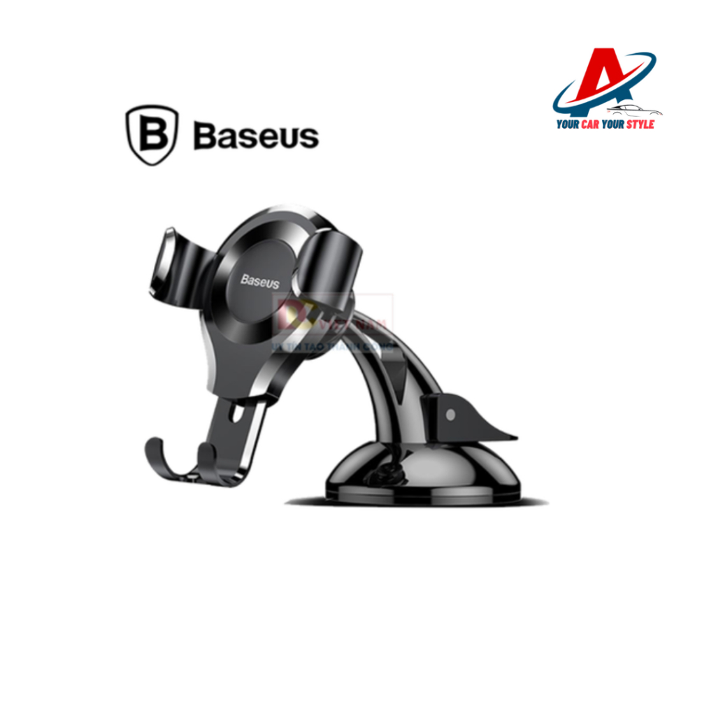 Giá đỡ điện thoại Baseus gắn taplo SUYL-XP01, thiết kế chân đế hút chân không, cơ cấu giữ điện thoại Osculum Gravity