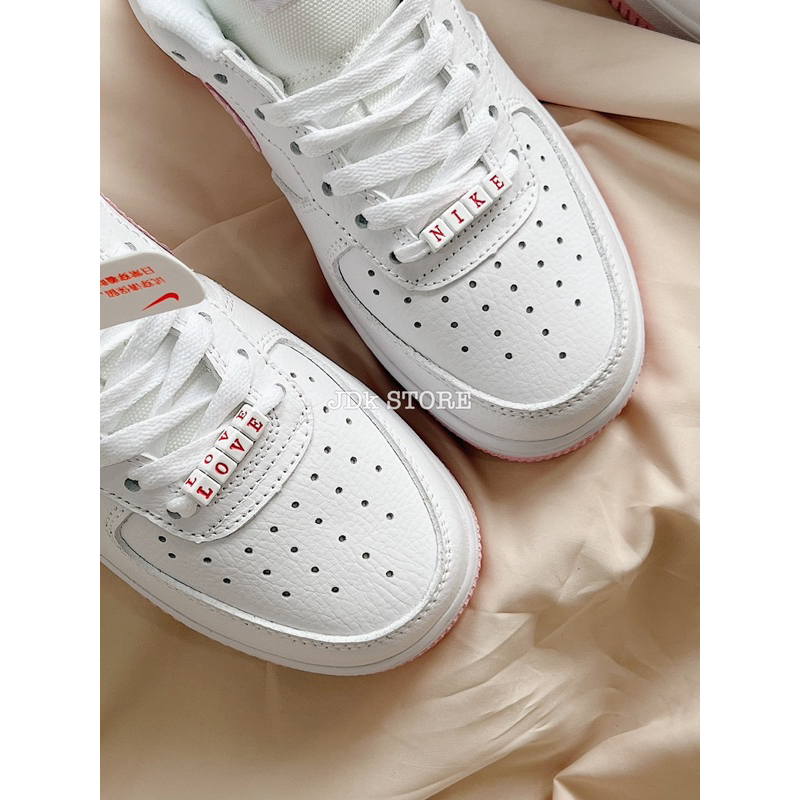 Giày Sneaker Niki AF1 "Love For All" Pink Love