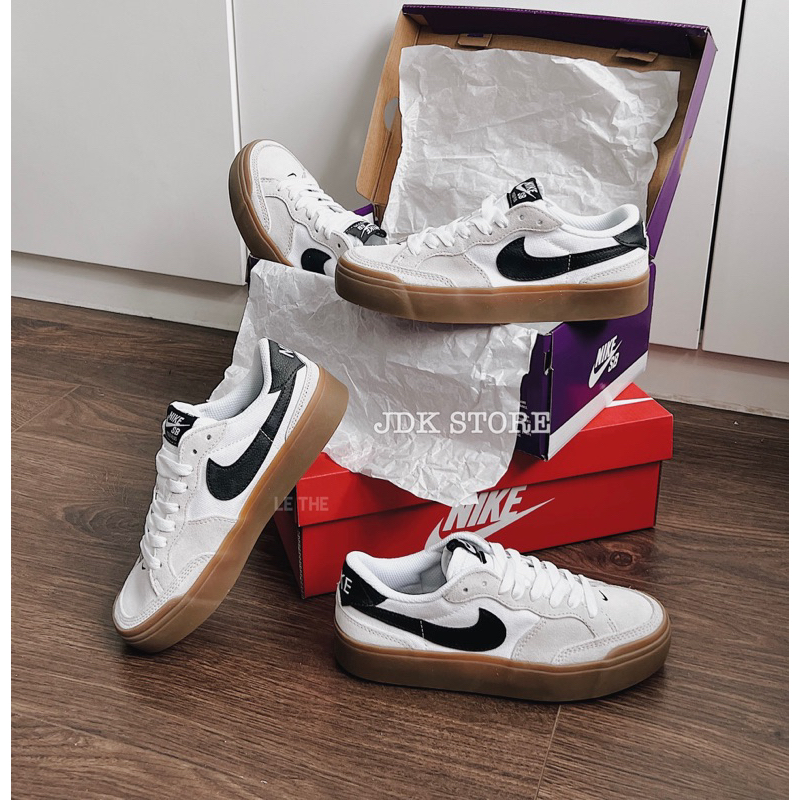 JDK STORE_Giày Sneaker Nike SB Pogo “White Black”