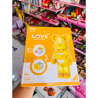 Lego BearBrick 5D kèm dây đèn và búa