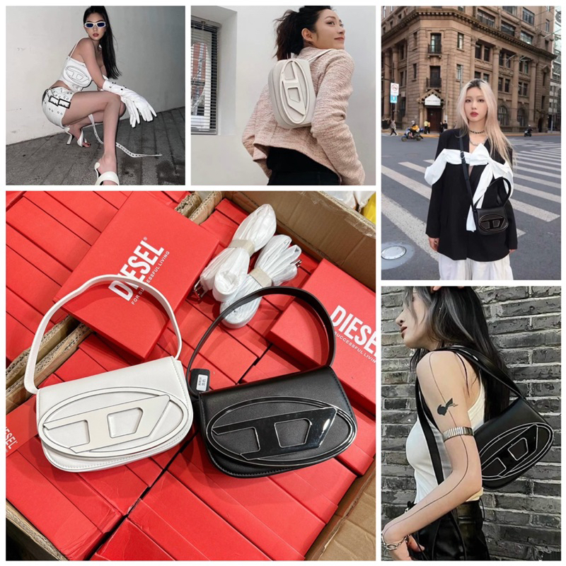 Túi đeo vai chữ D Fullbox size 20. Ảnh thật hàng về ở cuối